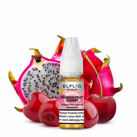 ELFBAR ELFLIQ Dragon Fruit Cherry Nikotinsalz Liquid 10ml