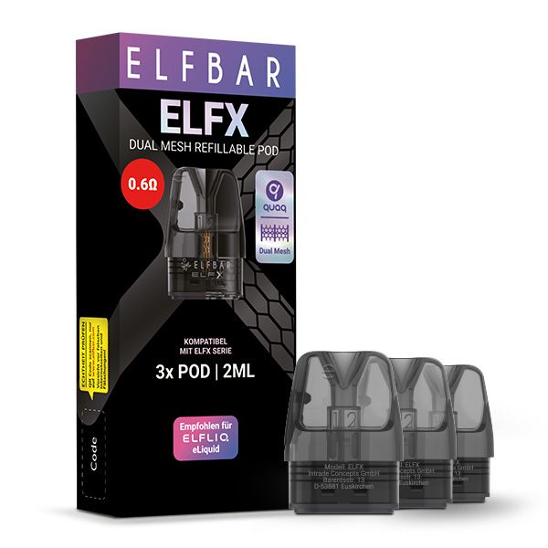 Elfbar ELFX Refillable Pod 0.8 Ohm