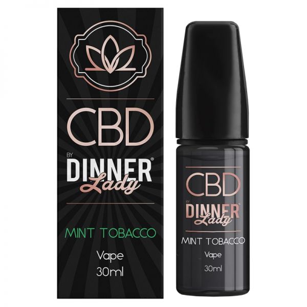 Dinner Lady CBD 1000mg - Mint Tobacco Liquid 30ml