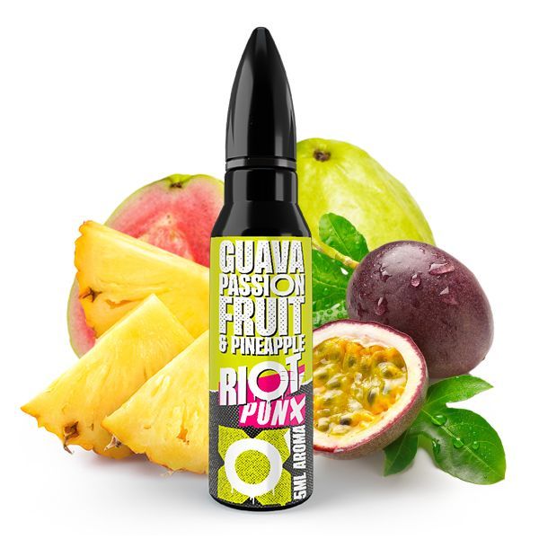 RIOT SQUAD PUNX Guave,Passionsfrucht und Ananas Aroma 5ml