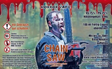 Horror Vape - Chain Saw - 100ml