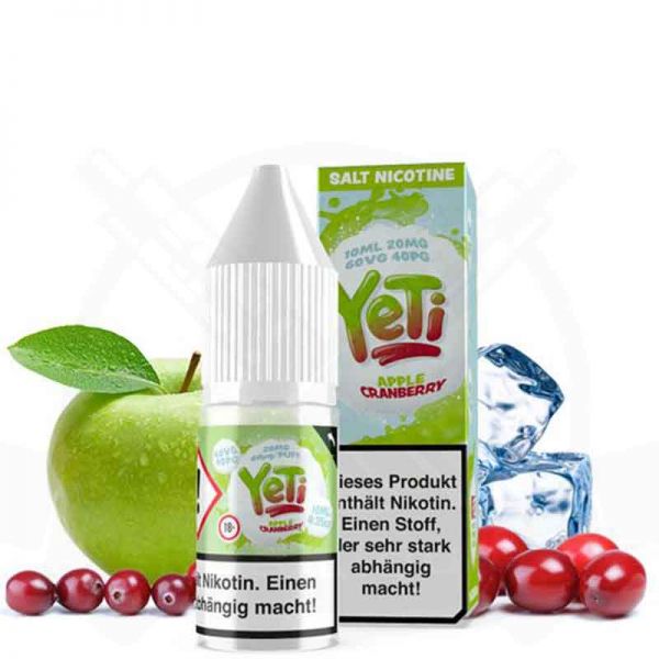 Yeti - Apple Cranberry 20mg Nikotinsalz