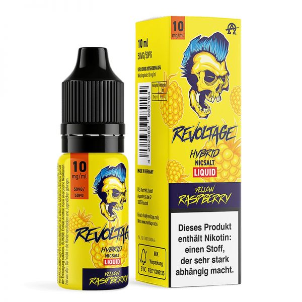 Revoltage Yellow Raspberry Nikotinsalz Liquid 10mg