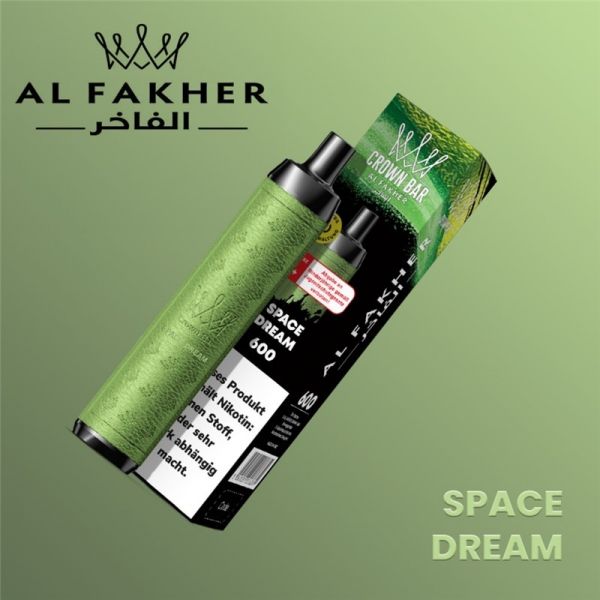 Al Fakher Crown Bar 600 Space Dream 20mg