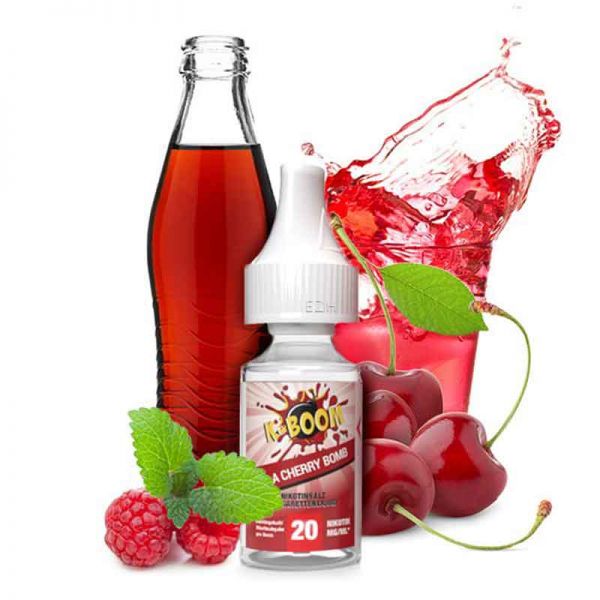 K-Boom Cola Cherry Bomb Nikotinsalz Liquid