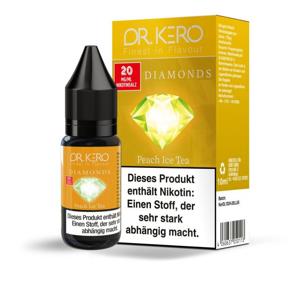 Dr.Kero Diamonds V2 Peach Ice Tea 20mg