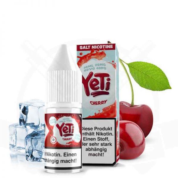 Yeti - Cherry 20mg Nikotinsalz Liquid