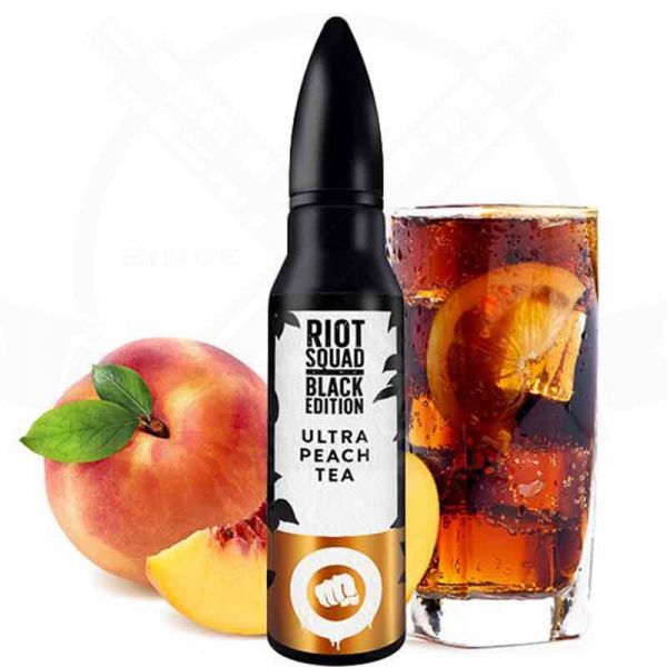 Riot Squad Black Edition Ultra Peach Tea Aroma 15 ml KerosLiquids