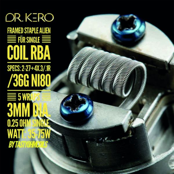 Dr.Kero Framed Staple Alien Single Coil