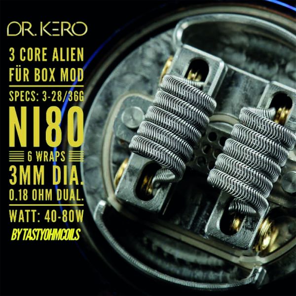 Dr.Kero 3 Core Alien Coil
