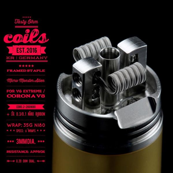 Tasty ohm - Framed Staple Micro Monster