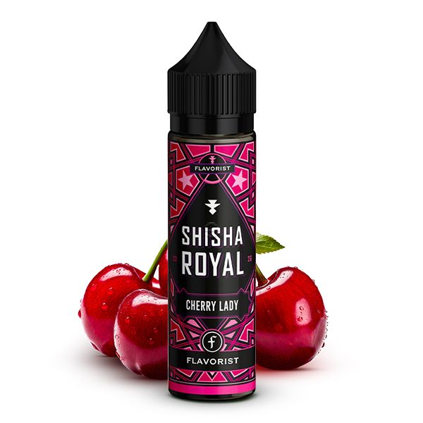 FLAVORIST SHISHA ROYAL Cherry Lady Aroma 10ml Longfill - Kirsche Shisha Aroma