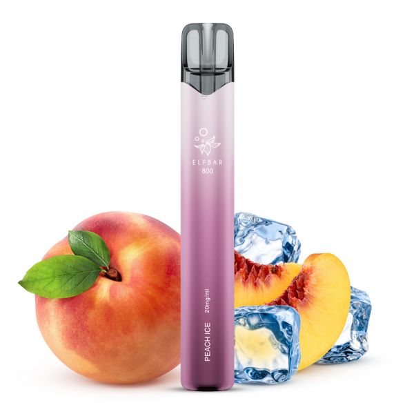 Elfbar 800 Peach Ice Einweg E-Zigarette