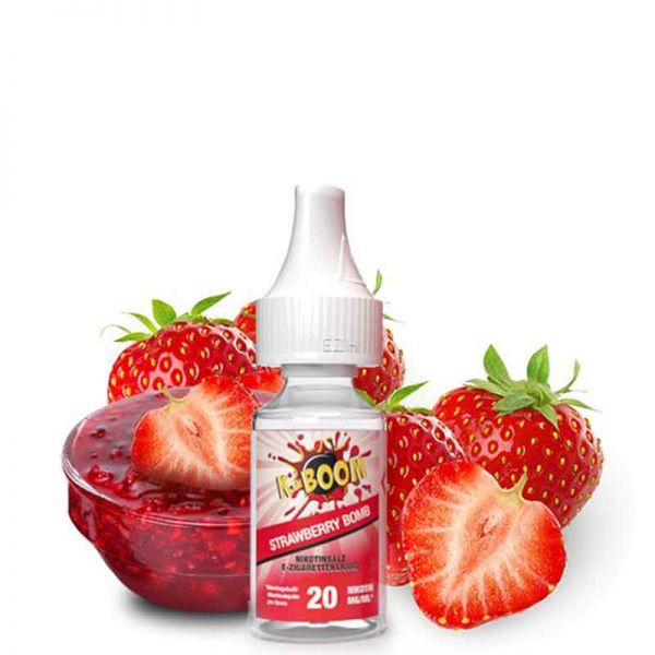 K-Boom Strawberry Bomb Nikotinsalz Liquid