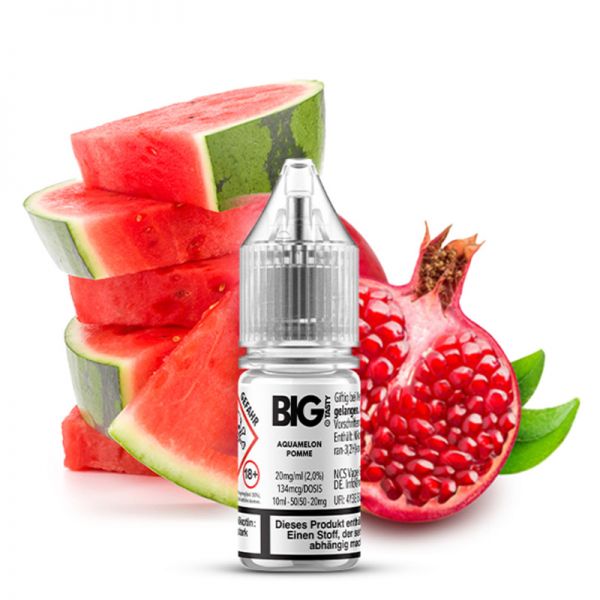 Big Tasty Aquamelon Pomegranate Nikotinsalz Liquid 10ml