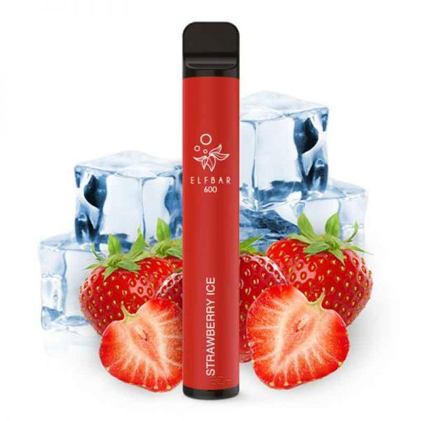Elfbar 600 Strawberry Ice Einweg E-Zigarette