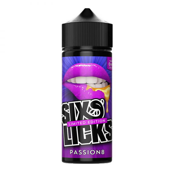 Six Licks - Passion 8 100ml Liquid Limited Edition