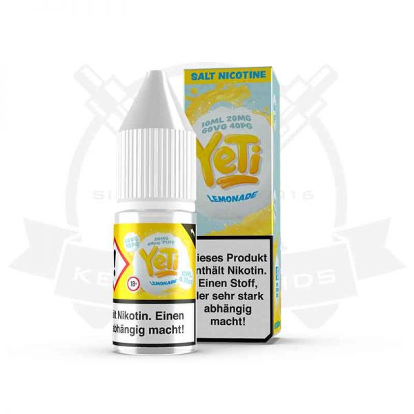 Yeti - Lemonade 20mg Nikotinsalz Liquid