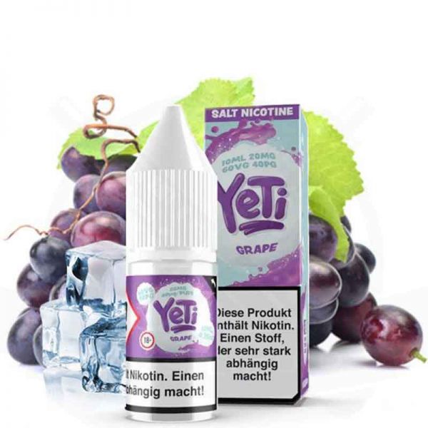 Yeti - Grape 20mg Nikotinsalz Liquid