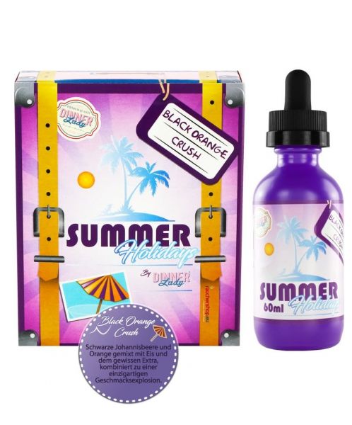 Dinner Lady - Summer Holidays - Black Orange Crush