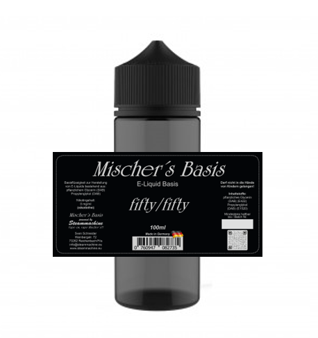 Mischer`s Basis fifty/fifty - 100ml - 120ml Chubby Gorilla