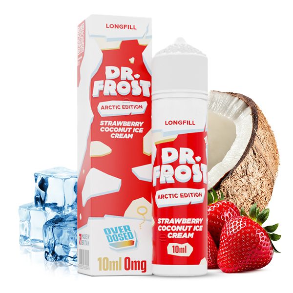 DR. FROST ARCTIC EDITION Strawberry Coconut Ice Cream Aroma 10ml longfill