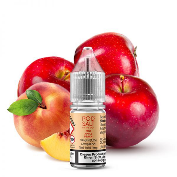 Pod Salt Xtra Fuji Apple Peach Nikotinsalz Liquid 10ml