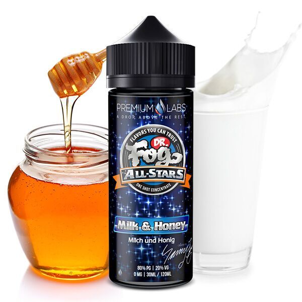 Dr. Fog - All Stars Milk & Honey Aroma 30ml