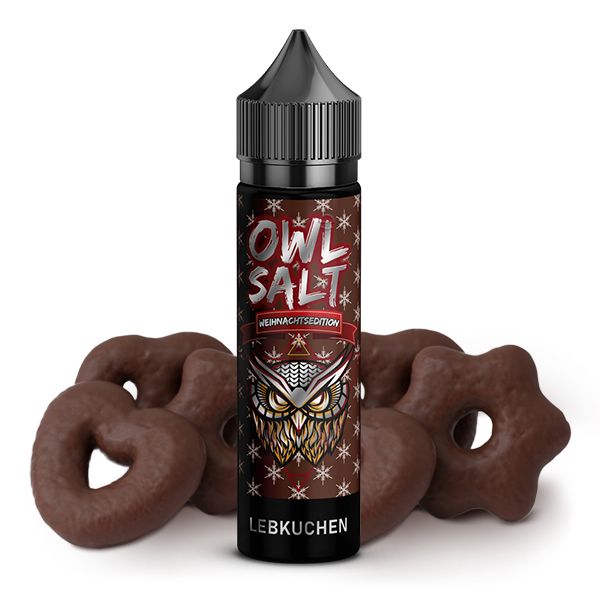 OWL SALT Weihnachtsedition Lebkuchen Aroma 10ml Longfill