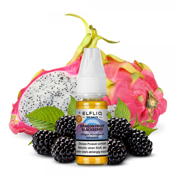 ELFBAR ELFLIQ Dragon Fruit Blackberry Nikotinsalz Liquid 10ml