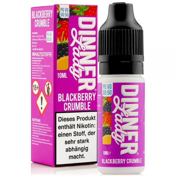 Dinner Lady - Blackberry Crumble Liquid 10ml