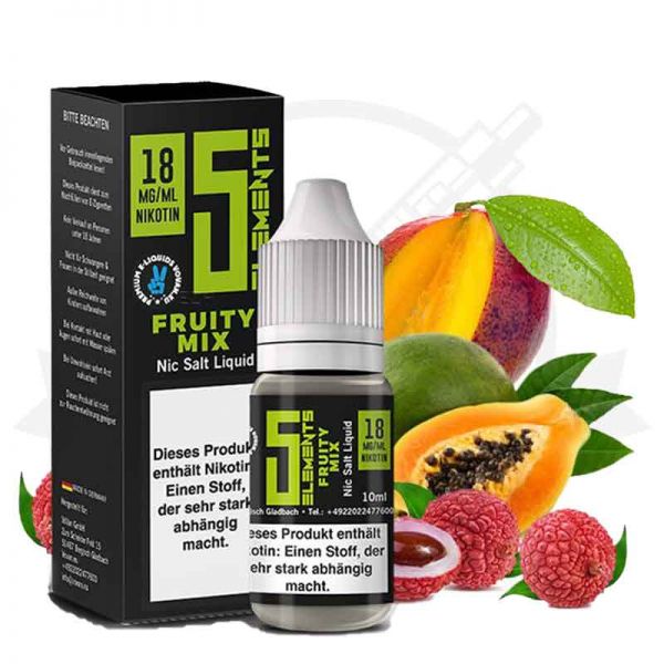 5 Elements Fruity Mix Nikotinsalz Liquid