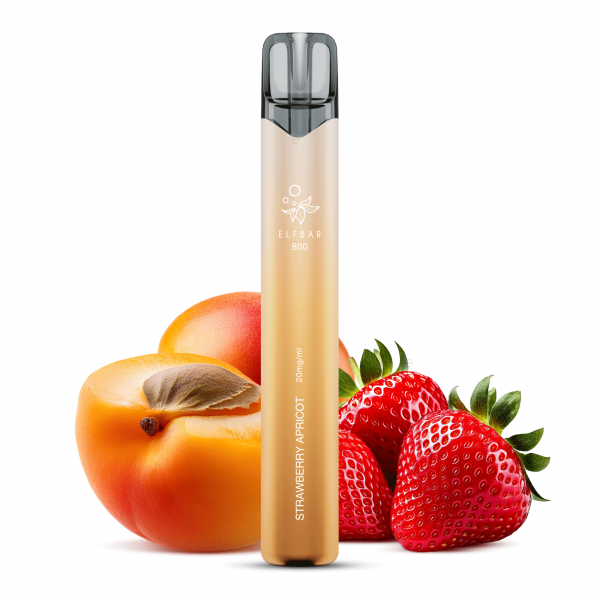 Elfbar 800 Strawberry Apricot Einweg E-Zigarette