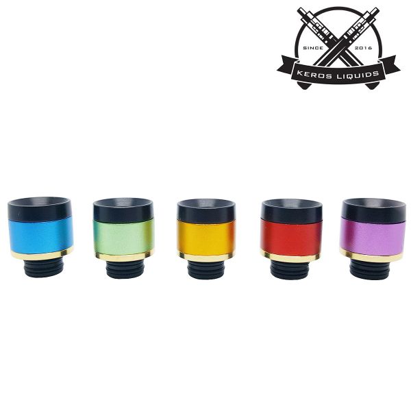 510 Delrin Colour Gold Drip Tip