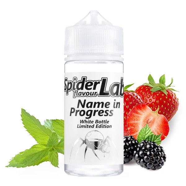 Spider Lab - White Bottle - Name in Progress 10ml Aroma Limited Edition