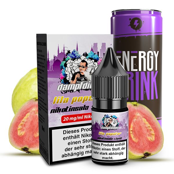 Dampfdidas Lila Popstar Nikotinsalz Liquid 20mg