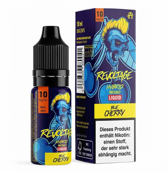 Revoltage Blue Cherry Nikotinsalz Liquid 10ml 10mg