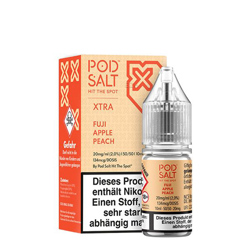 Pod-Salt-Xtra-Fuji-Apple-Peach-Nikotinsalz