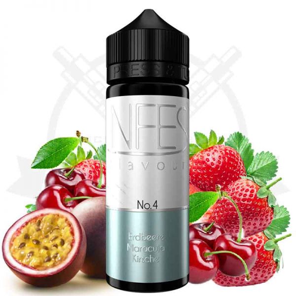 NFES - No.4 Erdbeere Maracuja Kirsche Aroma