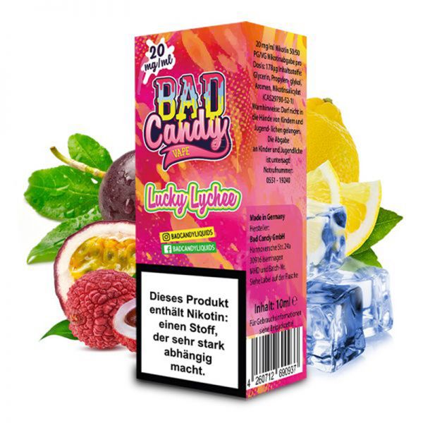 Bad Candy Lucky Lychee Nikotinsalz Liquid 10ml