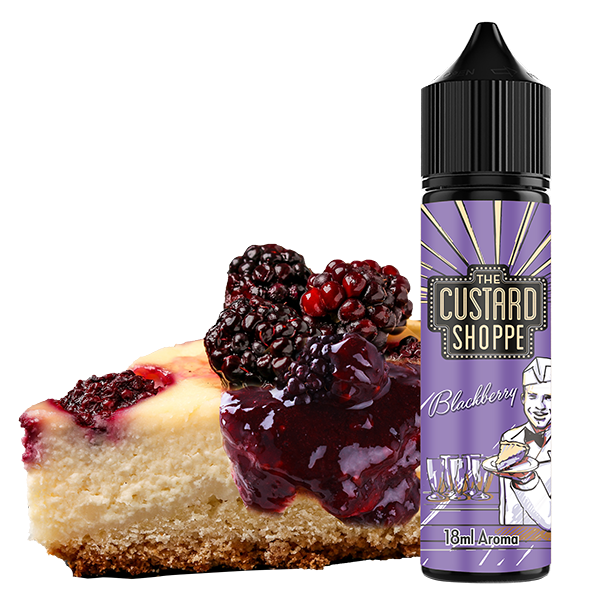 The Custard Shoppe - Blackberry 18ml Aroma