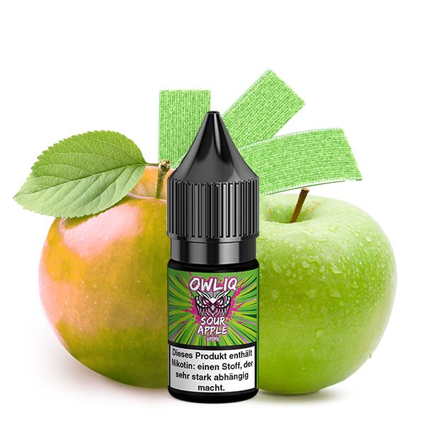 OWLIQ Sour Apple Nikotinsalz Liquid 10ml