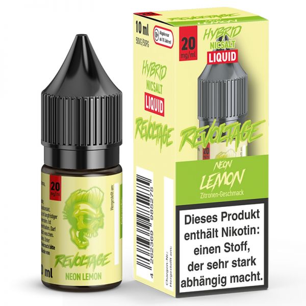 Revoltage Neon Lemon Nikotinsalz Liquid 10ml