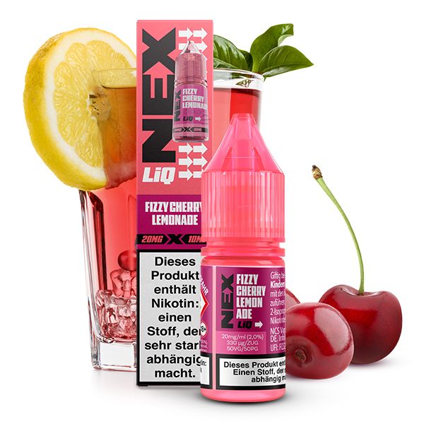 Nexliq Fizzy Cherry Lemonade Nikotinsalz Liquid