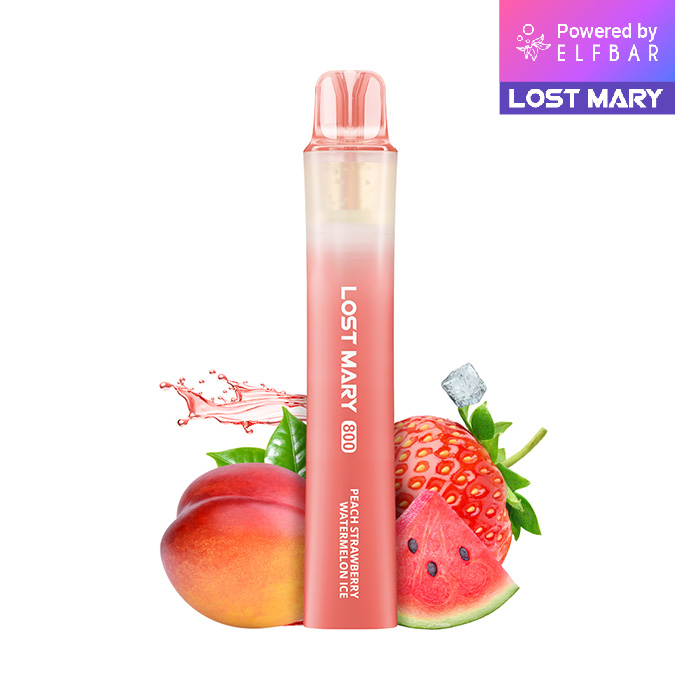 Lost-Mary-800-Einweg-E-Zigarette-Peach-Strawberry-Watermelon-Ice