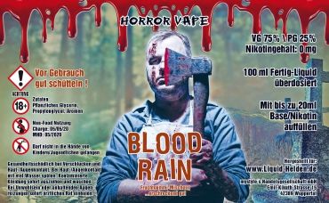 Horror Vape - Blood Rain - 100ml