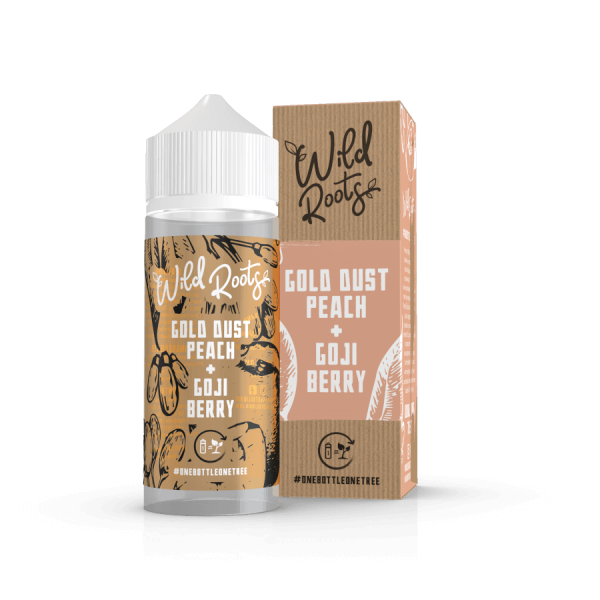 Wild Roots - Gold Dust Peach 100ml Liquid