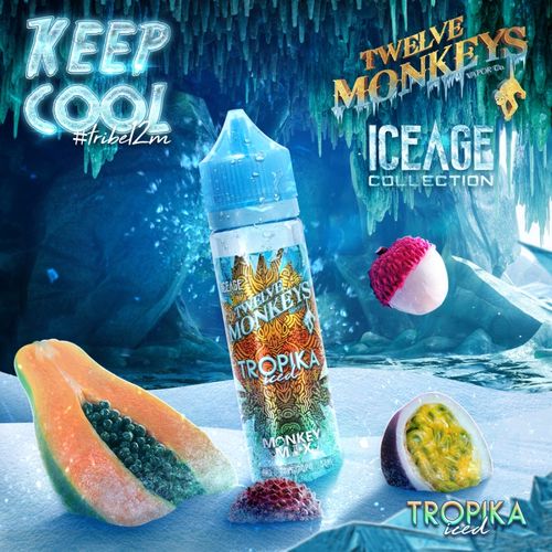 Twelve Monkeys - Ice Age - Tropika Iced 50ml Liquid