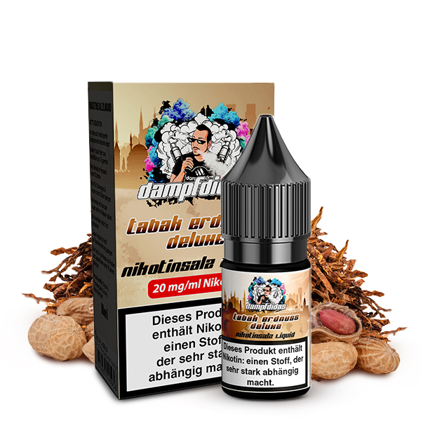 Dampfdidas-Tabak-Erdnuss-Deluxe-Nikotinsalz-Liquid