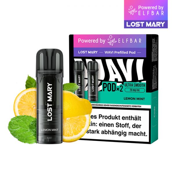 Lost Mary Wavi Pod Lemon Mint 20mg